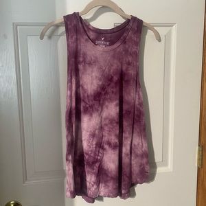 Like new! Purple Tie Dye Tank
